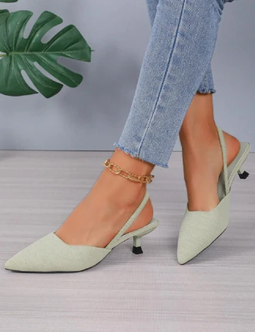 Pantofi SHEIN, verde