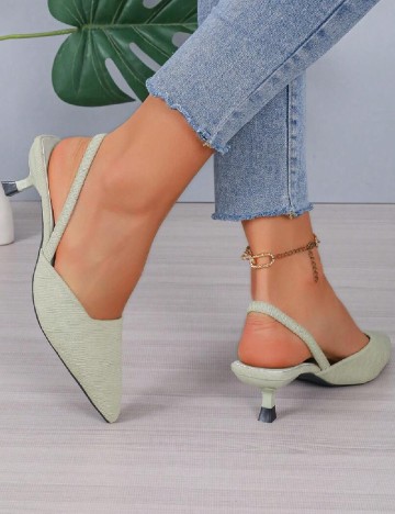 Pantofi SHEIN, verde