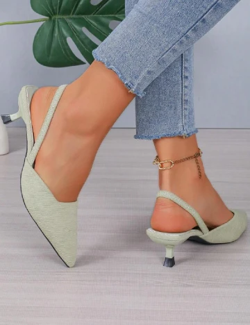 Pantofi SHEIN, verde