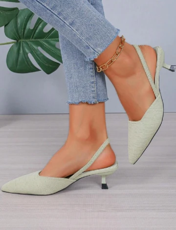 Pantofi SHEIN, verde