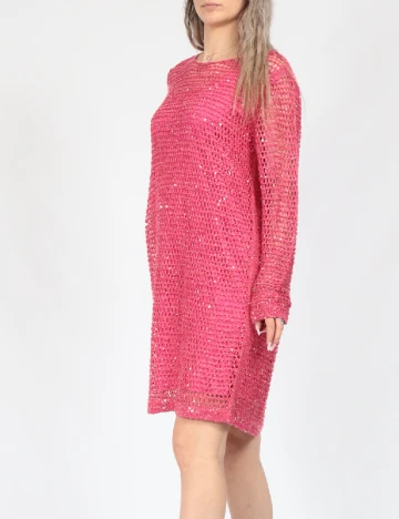 Rochie medie Vero Moda, roz