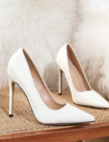 Pantofi SHEIN, alb