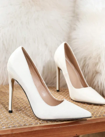 Pantofi SHEIN, alb