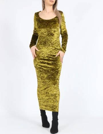 Rochie lunga Vero Moda, verde