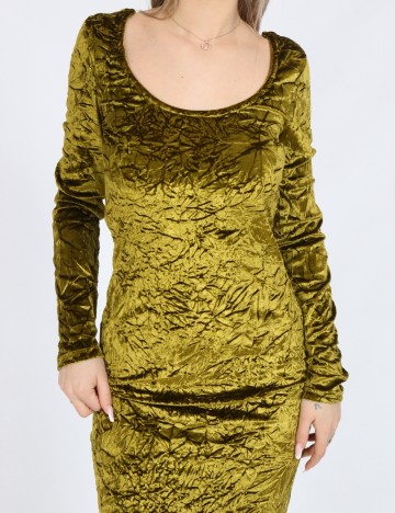 Rochie lunga Vero Moda, verde