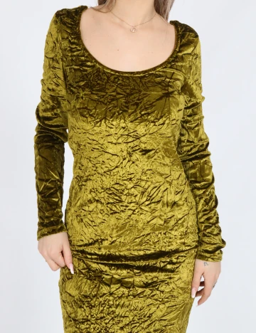Rochie lunga Vero Moda, verde