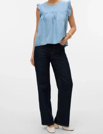 Bluza Vero Moda, albastru