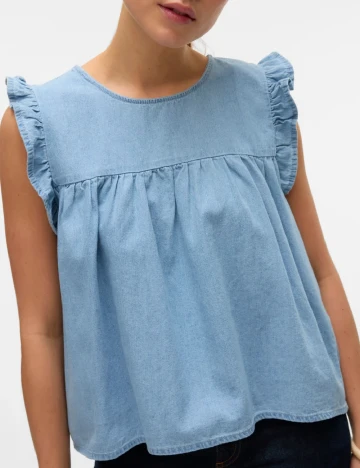 Bluza Vero Moda, albastru
