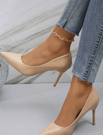 Pantofi SHEIN, crem