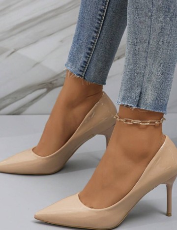 Pantofi SHEIN, crem