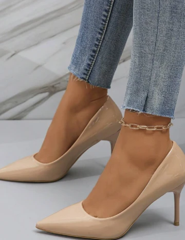 Pantofi SHEIN, crem