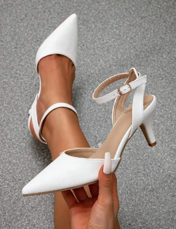 Pantofi SHEIN, alb