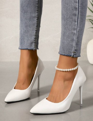 
						Pantofi SHEIN, alb