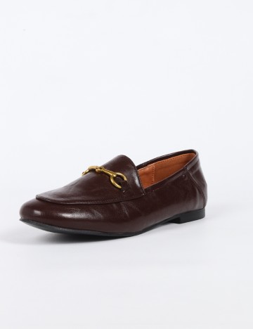 Mocasini SHEIN, maro