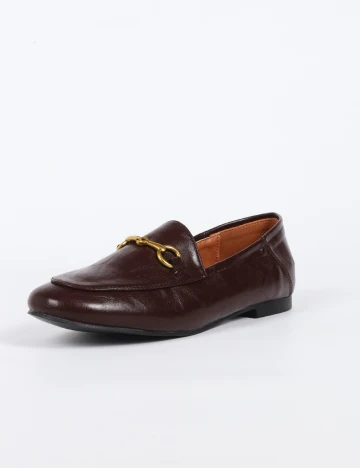 Mocasini SHEIN, maro Maro