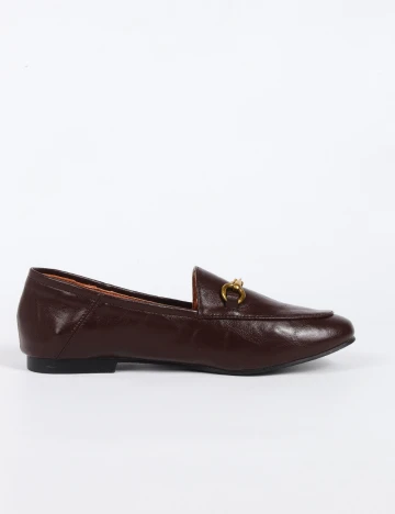Mocasini SHEIN, maro Maro