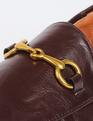 Mocasini SHEIN, maro