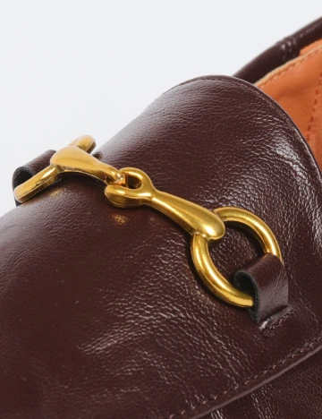 Mocasini SHEIN, maro Maro