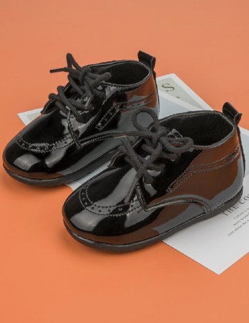 
						Pantofi Shein Kids, negru