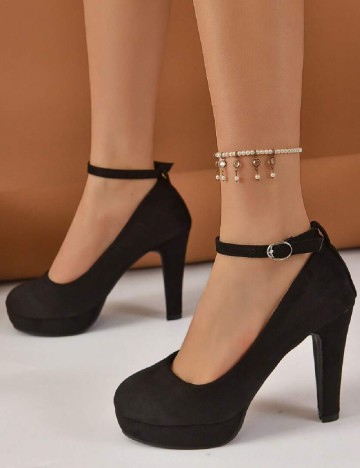 Pantofi SHEIN, negru