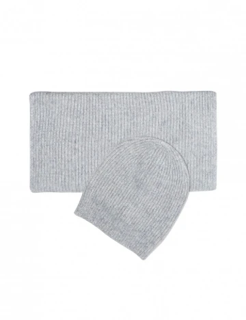 Set caciula si fular s.Oliver, gri