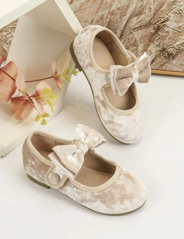 Pantofi Shein Kids, crem