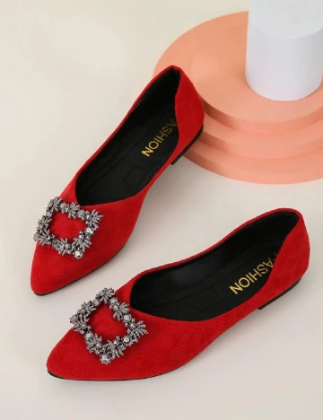 Balerini SHEIN, rosu Rosu