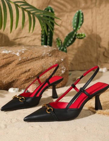 Pantofi SHEIN, negru