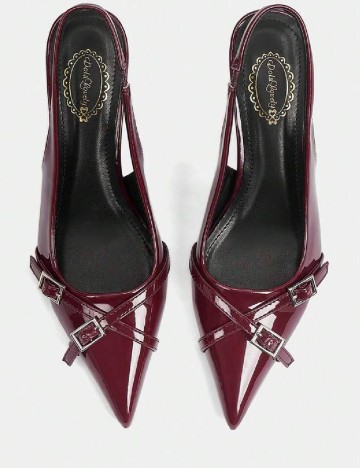 Pantofi SHEIN, rosu