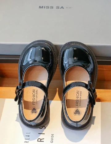 Pantofi Shein Kids, negru