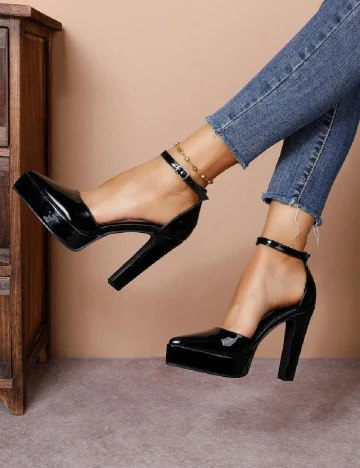 Pantofi SHEIN, negru