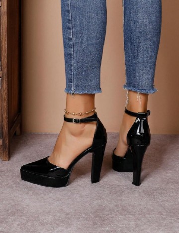 Pantofi SHEIN, negru