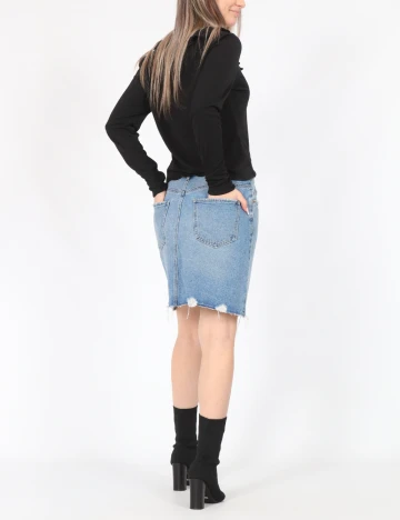 Fusta Vero Moda, albastru