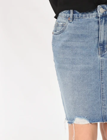 Fusta Vero Moda, albastru