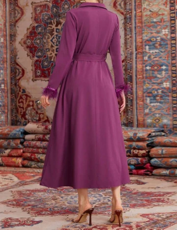 Rochie medie SHEIN, mov