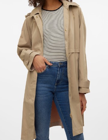 
						Trench Vero Moda, maro