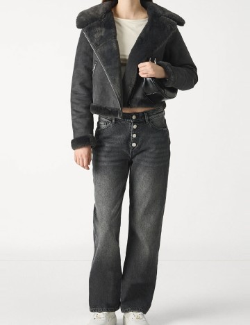 Jacheta Vero Moda, gri