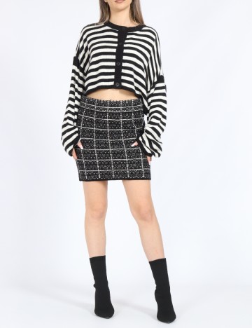 
						Fusta Vero Moda, negru