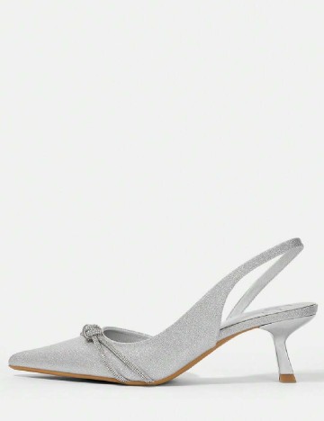Pantofi SHEIN, argintiu