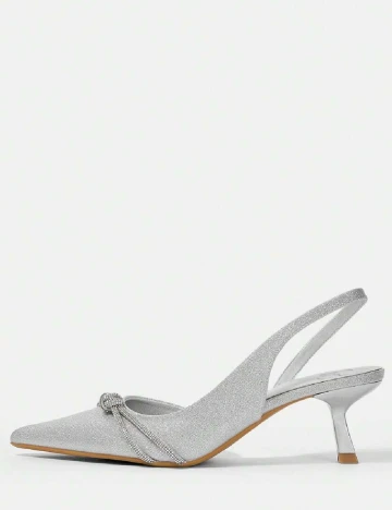 Pantofi SHEIN, argintiu