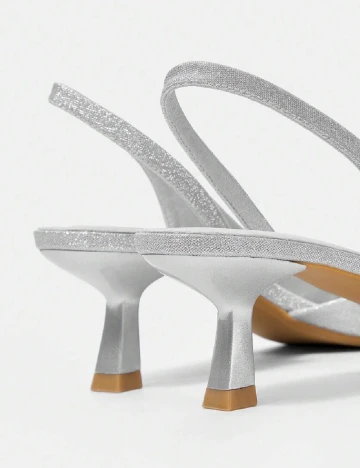 Pantofi SHEIN, argintiu