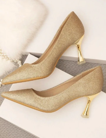 Pantofi SHEIN, auriu