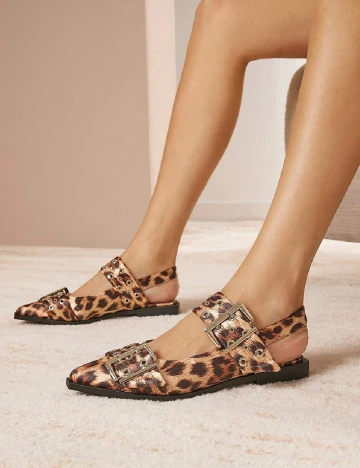 Balerini SHEIN, animal print Animal print