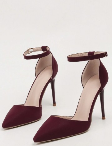 
						Pantofi SHEIN, visiniu