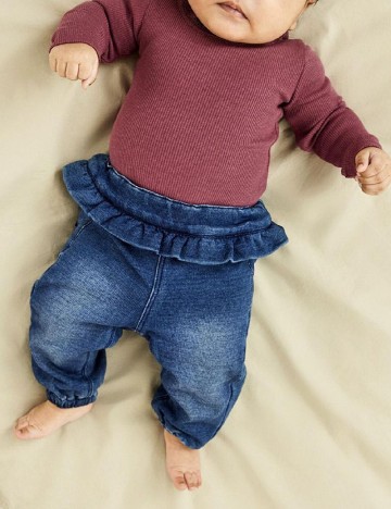 
						Pantaloni Name It, albastru