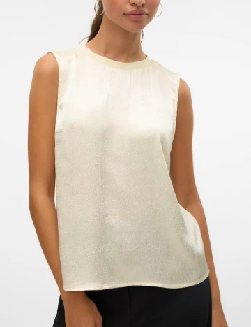 Bluza Vero Moda, crem Crem