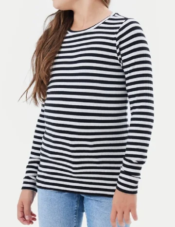 Bluza Name It, alb/negru