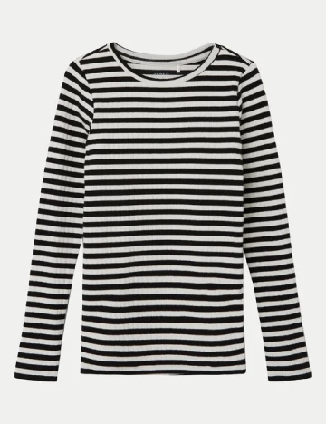 Bluza Name It, alb/negru