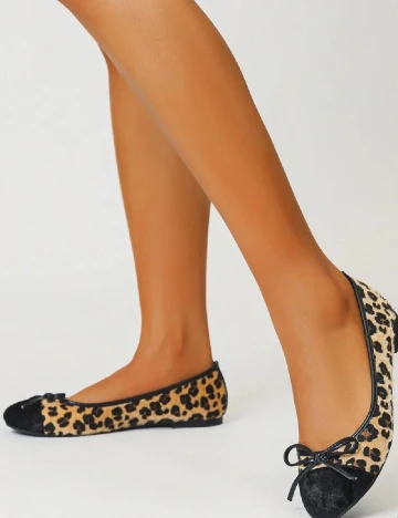 Balerini SHEIN, animal print Animal print