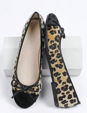 Balerini SHEIN, animal print Animal print